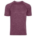 thumbnail image 3 of Holloway Sportswear L Boys Electrify 2.0 Short Sleeve Tee Maroon Heather 222622, 3 of 5