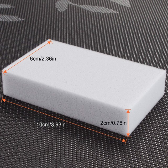 ERQVHQV Esponjas mágicas, 10 piezas de esponja de melamina de limpieza gris - Borrador mágico para baño, piscina, cocina, piso, limpiador de paredes -10x6x2cm oso de fresa Electrónica