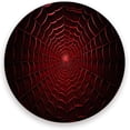 thumbnail image 2 of Halloween Web Red Coasters Absorbent Moisture Non-Slip Drink Coaster Ceramic Stone with Cork Base Desktop Protection, 4PCS, 2 of 6