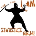 thumbnail image 3 of CafePress - Statistics Ninja T Shirt - Men's Classic Graphic T-Shirt, 3 of 4