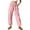 Pink, variant on Work Pants Women Oversized Trendy Loose Wide Leg Sweatpants Stretch Elastic High Rise Slacks Pants Solid with Pockets Straight Leg Slacks Pants Activewear Travel Green