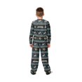 thumbnail image 4 of New York Giants NFL Ugly Pattern Family Holiday Pajamas - Youth - 7, 4 of 12