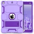 thumbnail image 1 of Funda CCMAO para iPad de 9ª, 8ª y 7ª generación de 10,2 pulgadas con soporte, color morado, 1 of 7