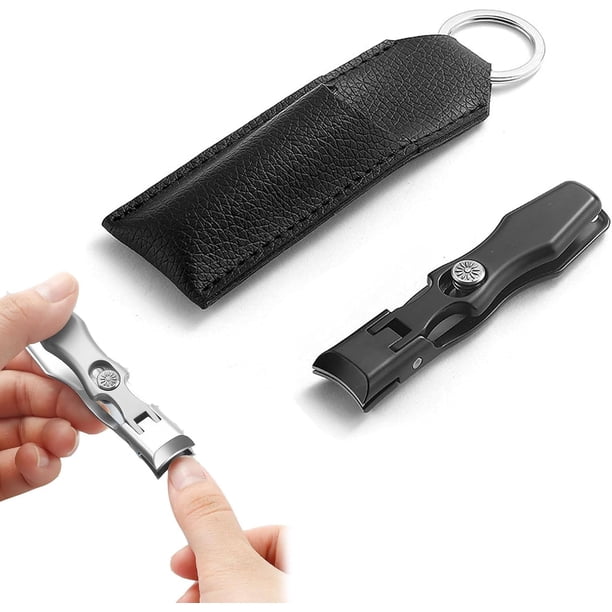 Telescopet Cortauñas de acero inoxidable ultra afilado, cortaúñas de acero inoxidable ultra afilado, cortaúñas alemanes para hombres, cortaúñas para adultos, cortaúñas para personas mayores