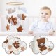 thumbnail image 2 of Crib Decoration, Wooden Star Moon Bear Decoration, Suitable for Newborn Boysand Girls, Bed Bell, 2 of 5