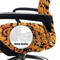 thumbnail image 5 of Renewold Halloween Pumpkin Star Office Chair Cover Universal Rotating Boss Chair Cover Printed Desk Chair Protector Stretch Fabric Cover with Elastic Bottom, S, 5 of 7