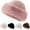 Pink#001, variant on longantii Womens Winter Faux Fur Bucket Hat, 2026 New Fluffy Fisherman Fuzzy Bucket Hat Warm Faux Mink Plush Hat Beige