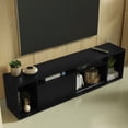thumbnail image 4 of Mueble Mesa Para Tv Rack Madesa 5 Espacios Hasta 80 Negro 03, 4 of 10