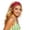 Red, variant on Daznico Elastic Workout Headband with Polka Print for Sweat Wicking Stretchy Hair for Yoga Fitness Running and Training