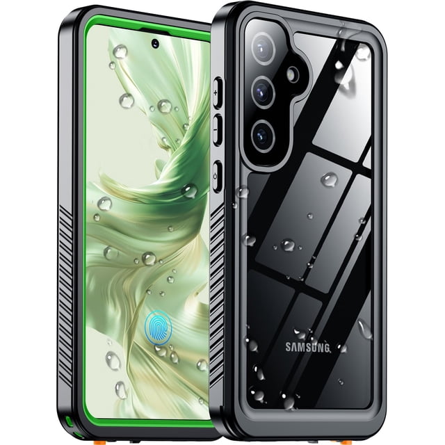 Funda de teléfono Temdan impermeable con lente para Samsung Galaxy S25