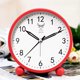 thumbnail image 1 of Reloj despertador pequeño de 4 pulgadas, silencioso, con luz nocturna., 1 of 5