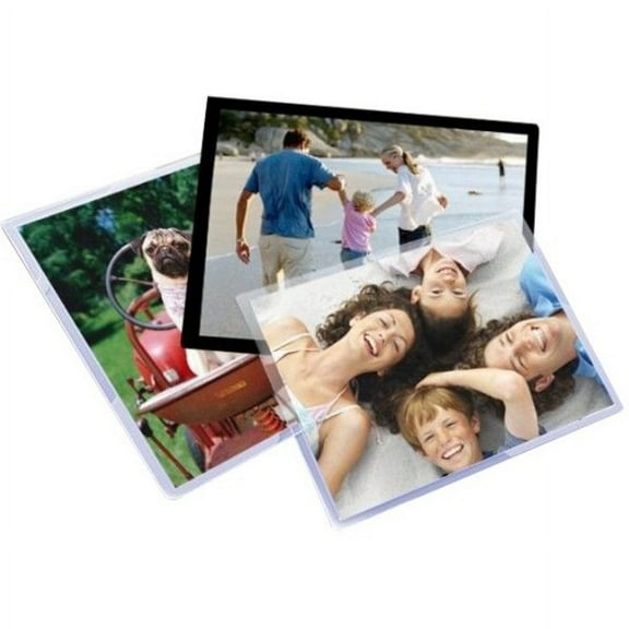Large Index Card Size(4" x 6")-12mil-10 Pack-Cold Self Sealing Laminating Pouch