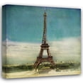 thumbnail image 1 of Amy Melious 26x26 Gallery Wrapped Canvas Wall Art Titled - Eiffel Tower VII, 1 of 4