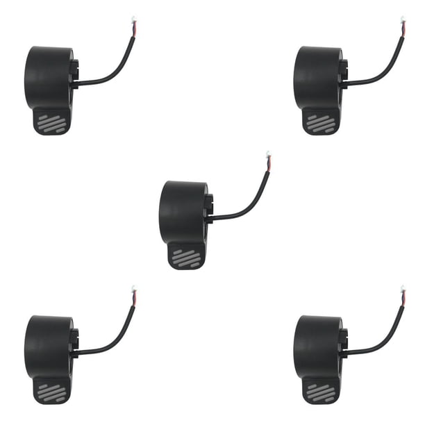 Advancent Botón de dedo Acelerador Guardabarros de rueda trasera Frenos ligeros Controlador de aceleradores práctico de alta resistencia Type2 NO2