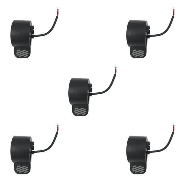 Greeniant Aceleradores de frenos de acelerador con botón de dedo, piezas de repuesto para patinete eléctrico, controlador, accesorios de Type2 NO2