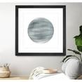 thumbnail image 3 of Giant Art 30x30 ORB - fond blanc Matted and Framed in White, 3 of 3
