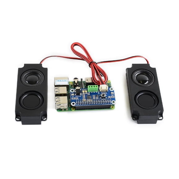 Tarjeta de sonido HAT WM8960 Hi-Fi para Raspberry Pi con altavoz