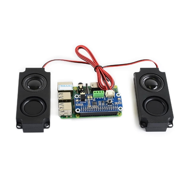 Tarjeta de sonido HAT WM8960 Hi-Fi para Raspberry Pi con altavoz