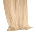 thumbnail image 3 of Loft Living Peoria Sheer Dual Header Indoor Curtain 52 x 95 in Apricot, 3 of 5