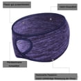 thumbnail image 4 of Ear Warmers, Soft Stretchy Comfort, Stay in Place, Cold Weather Protection, Indoor Outdoor Use, 3 Pieces Various Colors, 4 of 6