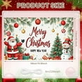 thumbnail image 2 of Christmas Theme Merry Christmas Happy New Year Banner for Holiday Party Indoor Decoration Festive Celebration, 2 of 9