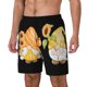 thumbnail image 1 of Balery Sunflower Gnomes 5 Bañador para hombre, shorts de playa de secado rápido con entrepierna y forro de compresión-Small, 1 of 6