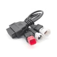 thumbnail image 4 of Obd2 Diagnostic Cable For Kline Euro5 Motorcycle 16 Pin To 3pin 4pin 6pin Obd2 3 In 1 Diagnostic Adapter, 4 of 5