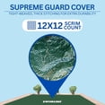thumbnail image 5 of Swimline Hydrotools Supreme Guard Winter Pool Cover for 30x55 Ft Inground Rectangle Pools, 5 of 7