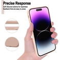 thumbnail image 4 of Compatible with iPhone 14 Pro Max Case,Ultra Slim Case Liquid Silicone Cover for iPhone 14 Pro Max (6.7 inch), with Full Body Protection Anti-Scratch Shockproof Bumper, Orange Pink, 4 of 12