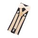 thumbnail image 1 of Conjunto de tirantes con pajarita para hombre con correas de hombro para beige, 1 of 9