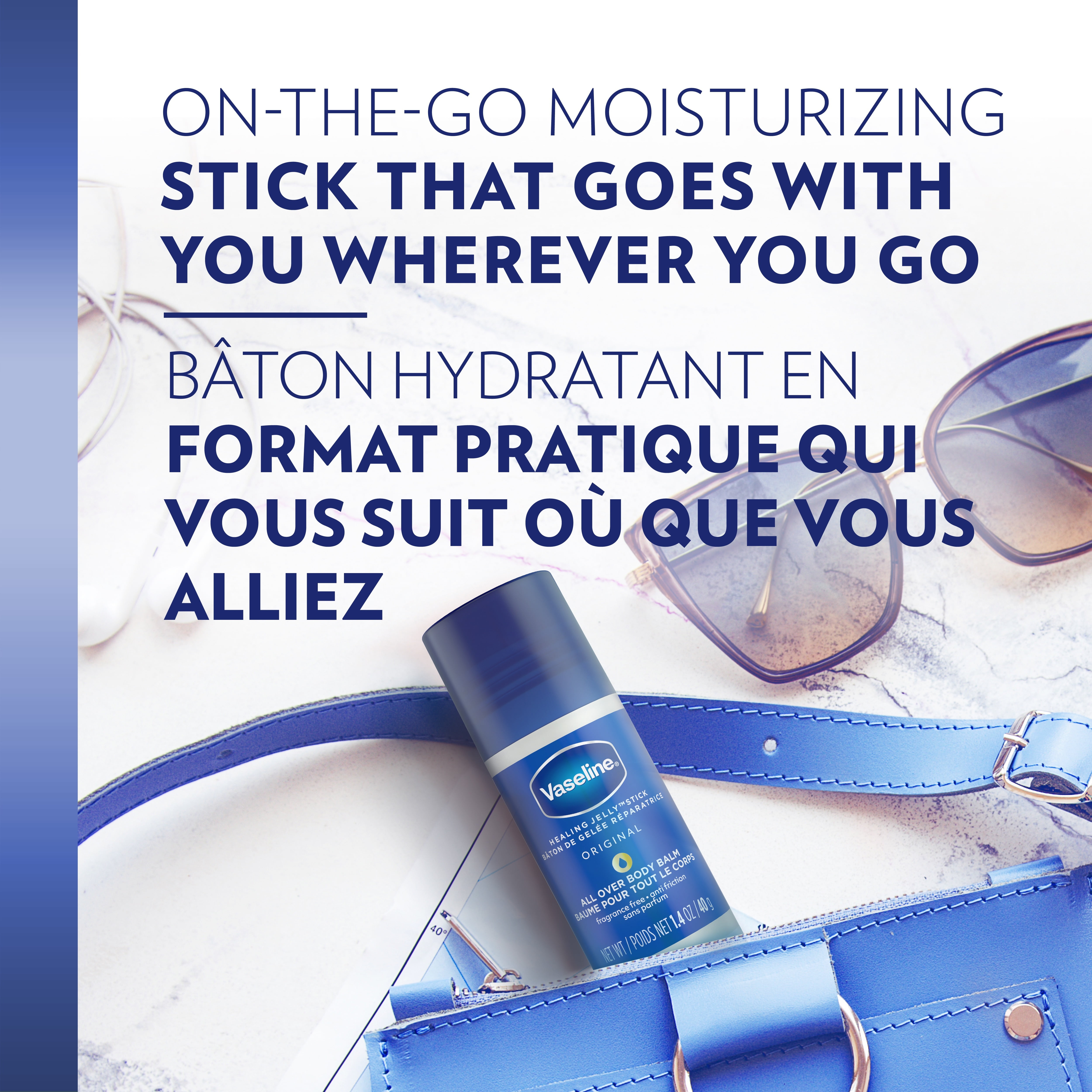 Gelée en Bâton pour le Corps Vaseline 40 g Gelée en Bâton