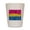 White, variant on CafePress - Abstract Paint Splatter Pansexual Pride Flag - White Shot Glass, Unique and Funny Shot Glass