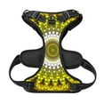 thumbnail image 5 of Gaeub Yellow Mandala Gaeub Yellow Mandala No Pull Dog Harness, Secure and Adjustable Pet Vest for Outdoor Activities - Medium, 5 of 9