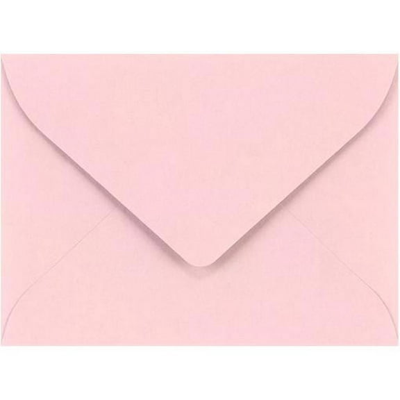 LUXPaper #17 Mini Envelopes, 80 lb. Candy Pink, 2 11/16 x 3 11/16 , 250 Pack