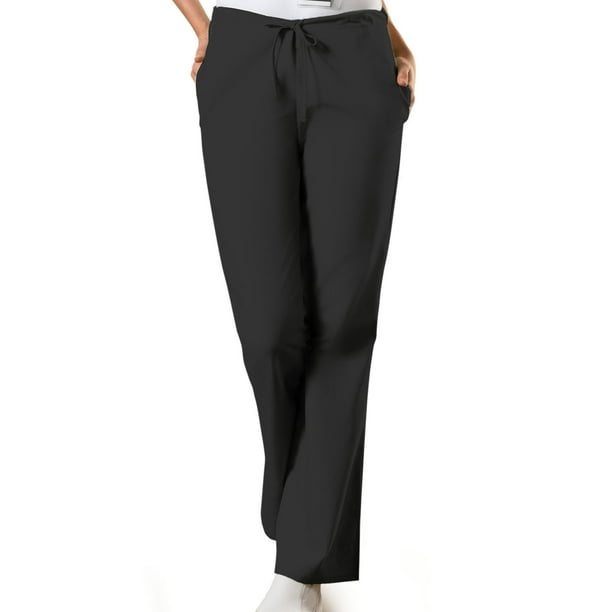 Cherokee Cherokee Workwear Scrubs Pant for Women Natural Rise Flare