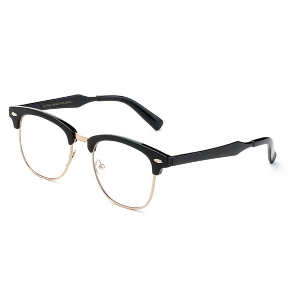 "Talento" Slim High Quality Light Weight Vintage Retro Design Clear Lens Frames