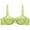 Green, variant on 2PC Lingerie for Women Pure Desire Thin Support Sagging Balconette Bra,Purple,32