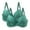 #1_Green, variant on 2 Pc Womens Lace Sexy Bras Front Closure Wireless Bra Adjustable Lace-Up Brassiere Non-Slip Anti-Sagging Seamless Bralettes Workout Yoga Bra Everyday Bras
