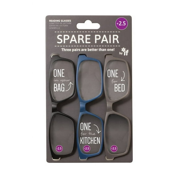 Spare Pair Reading Glasses  2.5 (Other)