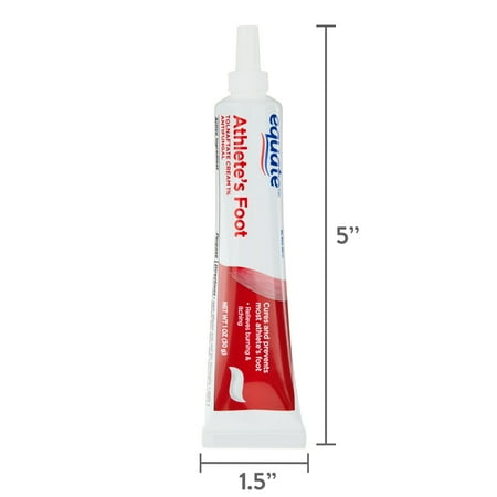 (3 pack) Equate Athlete's Foot Antifungal Cream, Tolnaftate 1%, 1 oz