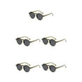 thumbnail image 1 of Thinsony 1/2/3/5 Pcs Élégant et Léger Rond pour Femmes Protection et Ajustement Confortable Matériaux C02 Boîte Vert Foncé 5 Pcs, 1 of 6