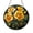 Acrylic 3.5 Inch, variant on Yellow Rose Bouquet Garden Landscape Stained Glass Style Window Suncatcher Hanging, Decorative Glass Panel Art Ornament for Spring Decor