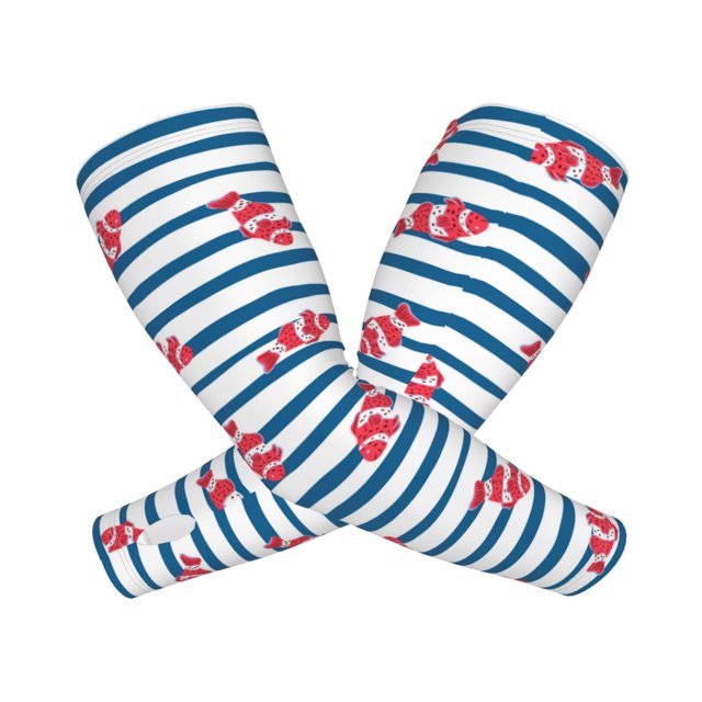 Balery Clown Fish Mangas Refrescantes para Brazos para Hombre y Mujer – Transpirables y Absorbentes de Humedad para Mujeres, Hombres y Niños