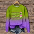thumbnail image 2 of MIARHB - Sudaderas extragrandes para mujer, tallas grandes, moda informal, manga larga, sudaderas con capucha y estampado navideño, tallas S-3XL, 2 of 5