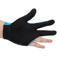 thumbnail image 3 of Cue Unisex Snooker Billiard Cue Glove Pool Left Hand Open Three Finger Gloves, 3 of 7