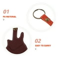 thumbnail image 3 of FESTFENDS 3Pcs Guitar Pick Holder Keychain Portable Plectrum Organizer Bag for Guitar Assorted Color, 3 of 7