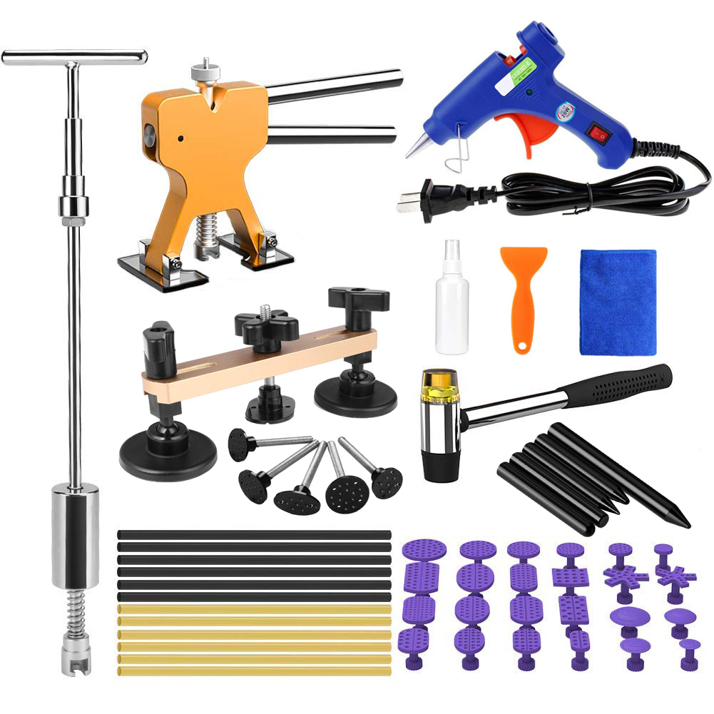 Auto Body Dent Repair Kits 54pcs, Car Dent Puller with Glue Pulling
