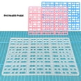 thumbnail image 3 of 6Pack Pet Cage Floor Mats Breathable Grids Design Foot Mat For Hamsters Rabbits, 3 of 13