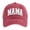 Watermelon Red, variant on Mama Hat Mama Letter Printed Baseball Cap Mother's Day Gift Mother Hat