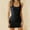 Black, variant on EGNMCR Summer Dresses Women Trendy 2024 Spring and summer women's open back threaded vest dress